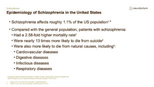 Schizophrenia – Epidemiology and Burden – slide 9